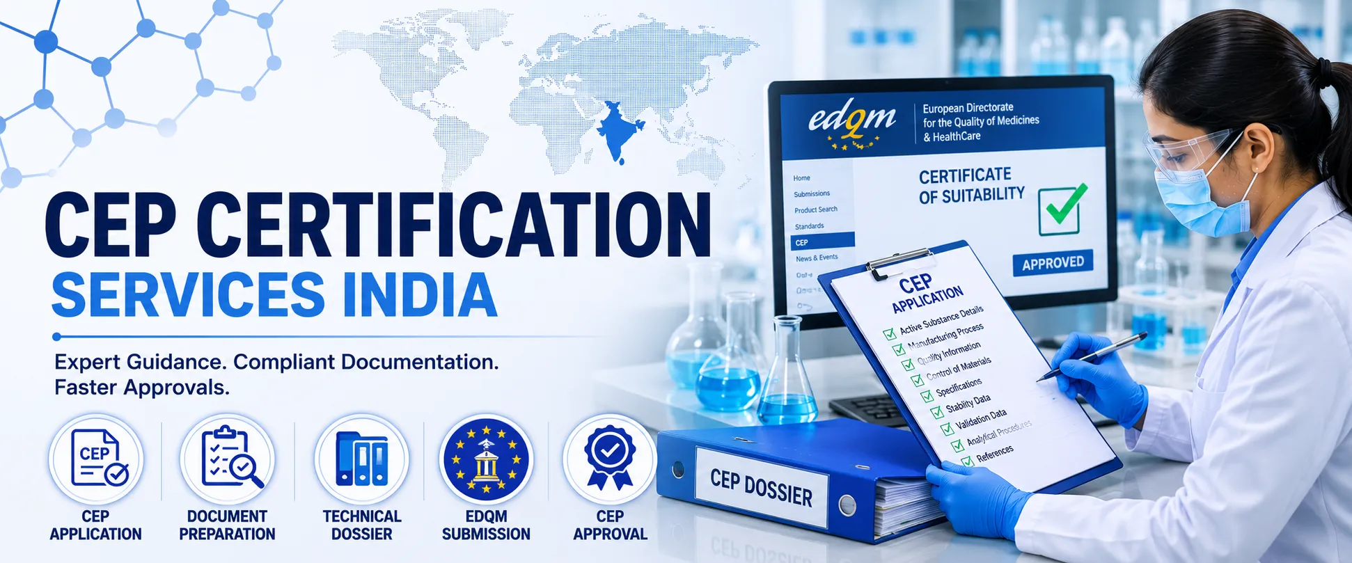 CEP Certification Services India - Zymax Pharma