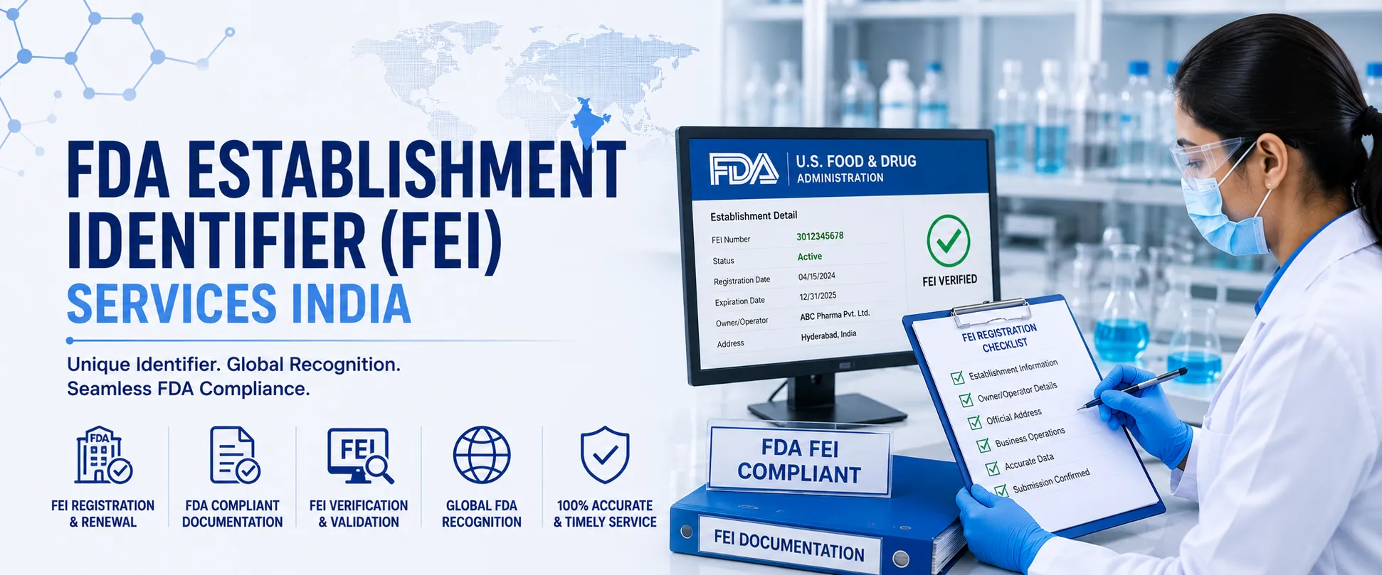 FDA Establishment Identifier FEI Services India - Zymax Pharma