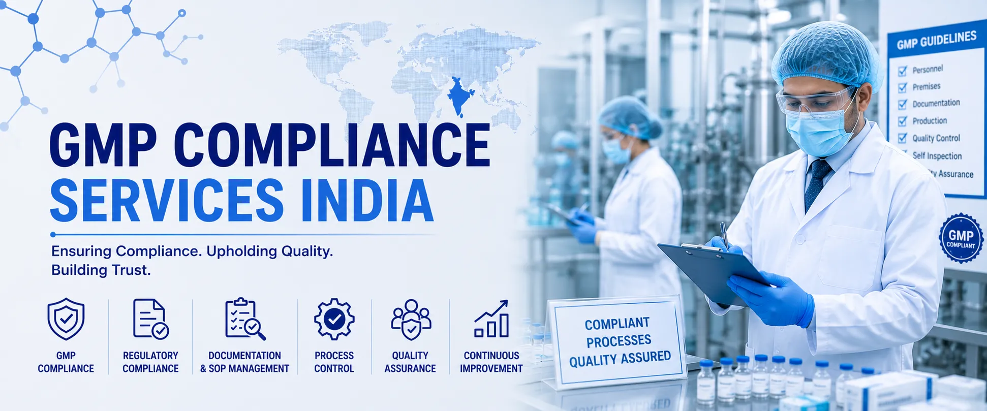 GMP Compliance Services India - Zymax Pharma